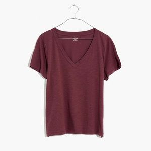 Madewell whisper cotton V-neck tee